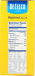 De Cecco Rigatoni,16 oz (Pack 12) Pasta