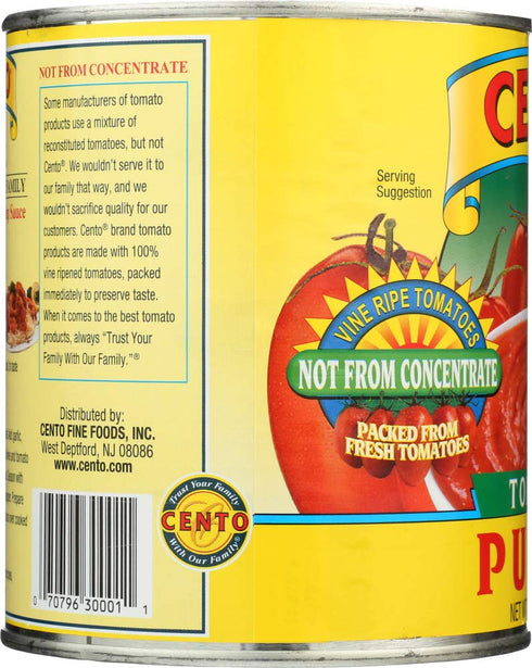 28.0 OZ (Pack 3) Cento Tomatoes Puree