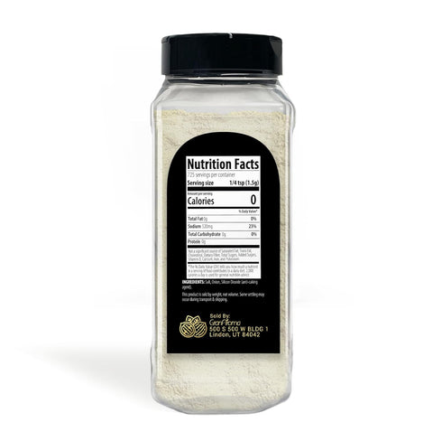 GranAroma Onion Salt, Savory Flavor, Versatile Seasoning (38.4 Ounce)