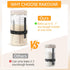 57oz 2 Sourdough Starter Jar Kit, Extra Large Capacity Sourdough Jar, Wide Mouth Sourdough Bread Starter Kit