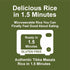 Pack 6, 8.8 1.5 100% Eat Regal Tikka Masala of Ounce, Ready to Eat in Minutes | Natural Ingredients | precooked rice |