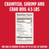 4.5 lbs 16 oz Louisiana Fish Fry Products Crawfish, Shrimp & Crab Boil Seasoning Bundle - Powder Boil and Bottle