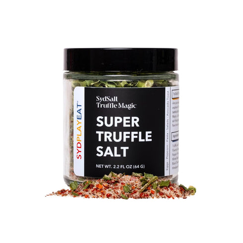 Truffle Salt Blend with Extra Truffle, Chives, Red Pepper Flakes, Aleppo Pepper,