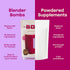 The Bomb Co. Blender Bomb, Get up & Goji, Superfood Smoothie Mix with Goji Berries, Hemp, Flax, Chia Seeds, Gluten