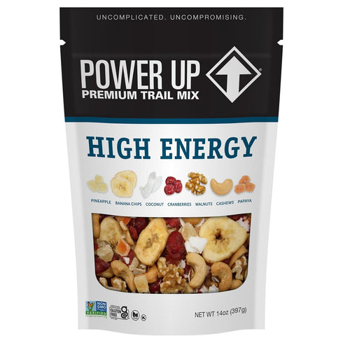 Power Up Premium Trail Mix - High Energy Trail Mix 14oz, Gluten