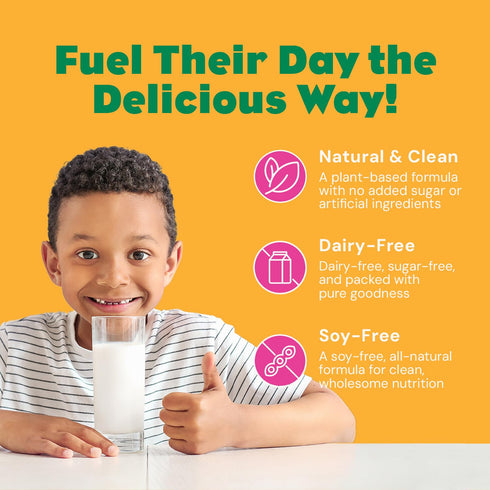 23 1+ Chicka Chicka Boom Boom Vanilla Oat Milk Plus, Plant-Based Toddler Protein Drink Mix, Vitamins & Minerals