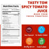 46oz (6 pack) Dei Fratelli Tasty Tom Spicy Tomato Juice, Not from Concentrate
