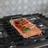 Set 12 8 1.5 Onlyfire Himalayan Salt Block Cooking Plate with Steel Tray x x for Cooking, Grilling, Cutting and Serving