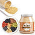 xapuo Flaxseed & Fig Powder, 500g Jar, Pre-Ground Whole Food, No Additives, Easy