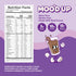 Moo'd Up (15 10g 15 Mood Up Chocolate Milk & Hot Chocolate Mix Servings) Low Sugar, Dairy-Free, Protein, Vitamins