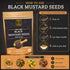 100% 7oz (200g) Spice Magic Black Mustard Seed ~ Pure, Aromatic & Natural | I Kali Rai | Non-GMO | Indian Origin