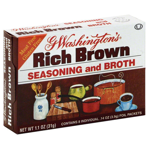 George Washington Broth, Brown, 2 OZ (Pack of 2)
