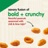 12 oz Snak Club Tajin Peanuts, Roasted Nuts with Chili and Lime Seasoning, Mild, Resealable Bag