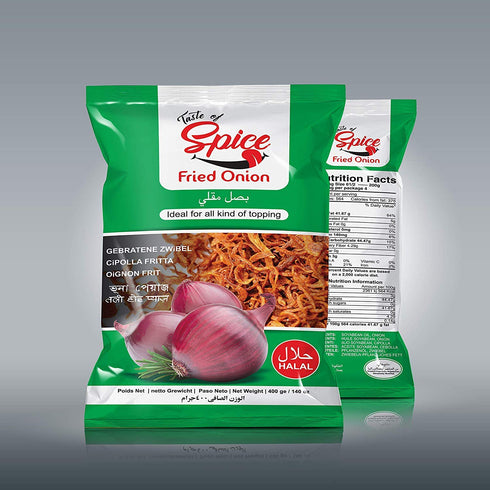 Original Crispy Fried Onions - Crunchy Topping - Fresh Gourmet French Fried Onions - Gluten Free - 14 Oz (Pack of 1)