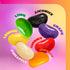 2 Pack Jelly Beans - Pound - Chewy Candy - Assorted Fruit & Licorice Flavors - Jelly Beans Bulk for Buffets, Snacking