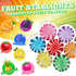 3 Assorted Fruit Starlights - Pounds - Pinwheel Fruit Candies - Fruit Flavored Hard Candy - Individually Wrapped