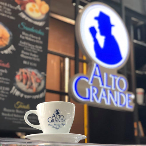 2 (Pack 1) Alto Grande Super Premium Coffee Beans, Medium Dark Roast, Single Origin, Puerto Rico Arabica, Whole Bean
