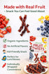 Generic Pack, 24 Count, Organic Fruit Twists Snacks, Strawberry Mango and Wildberry Variety Individually Wrapped, No