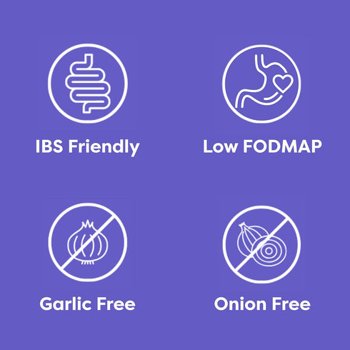 Pack 4, 8 Fody Variety Sauce | Low FODMAP | No Onions or Garlic | Gluten & Lactose Free | Ounce