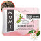 Numi Organic Green Tea with Jasmine, 100 Green Tea Bags with Real