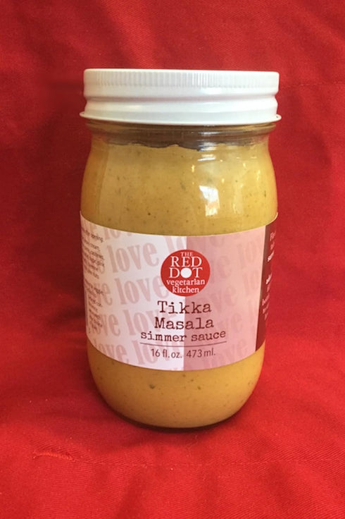 The Red Dot Vegetarian Kitchen Tikka Masala Simmer Sauce