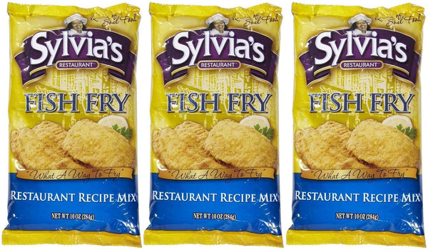 Sylvia's Fish Fry Restaurant Recipe Mix, 10 oz, 3 pk