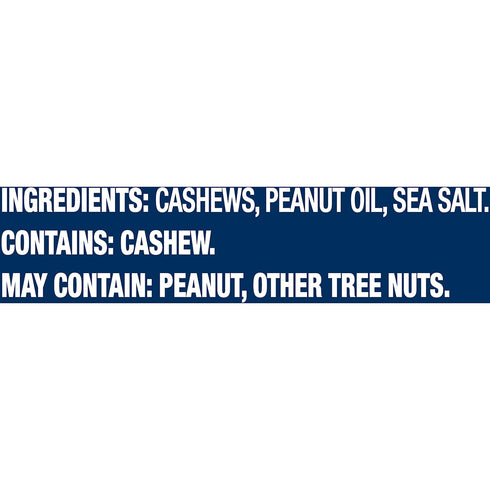 (8.5 oz Planters Lightly Salted Whole Cashews Canister)