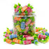 2 lb (134 FRUIT CHEWS Candy SOUR Bulk Bag, Fruity Flavored, Assorted Flavors, Gluten & Peanut Free, Individually