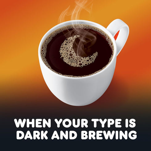 60 Dunkin Midnight Dark Roast Coffee, Keurig K-Cup Pods