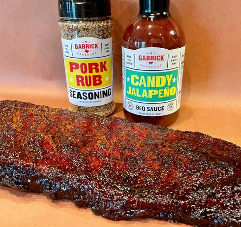 10.3 oz Pork Rub Seasoning | Gabrick BBQ | Paprika-Free BBQ Rub | Central Texas Style Flavor | Perfect for Pork Butts