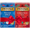 Twinings Holiday Sweet & Spicy Tea Variety 2-Pack Caffeinated Tea and Caffeine-Free