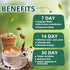 Skiseoy 20x 11-in-1 45 Collagen Chia Coffee - Coffee Shape Mix with Collagen & Chia Seeds, L-Glutathione for Skin, Hair