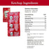 Set: 50 (9g) 50 (7g) Packets 100 Packs 50 packets Gift Ketchup & Mustard - Total Condement (approximately each)