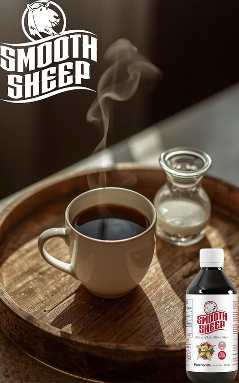 SMOOTH SHEEP (250 ml (Pack 1)) Vanilla | Mexican Vanilla for Baking and Desserts | Made with Real Vanilla Bean |
