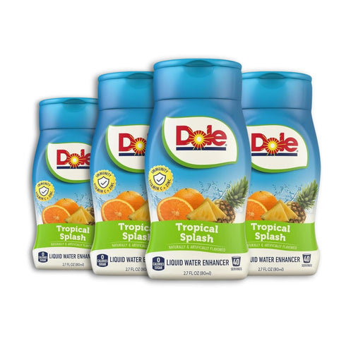 Dole Tropical Splash Liquid Water Enhancer - Sugar Free & Delicious, Makes
