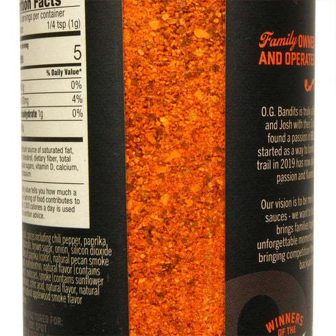 O.G. Bandits 12 oz. - Pecan Bounty Pork Rub - Competition Rub - Award Winning