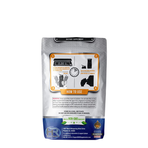 250 HR Supplements Sucralose Powder | Grams | Zero Calorie Sweetener & Keto Sugar Substitute | Hard Rhino