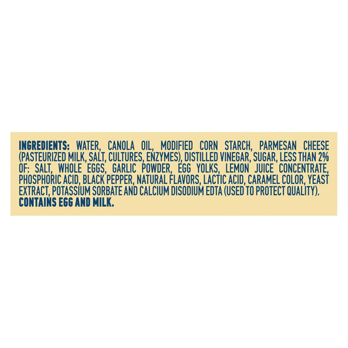 Best Foods 11.5 Oz (Pack 2) Garlic Parmesan Chicken Tender Mayonnaise Style Dip Garlic Parmesan Delicious Flavor No