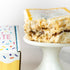1 Celebration Gourmet Sweet Treat Gift Box with Delicious Jumbo Chocolate Caramel Crispy Treat Ready-to-Gift Birthday