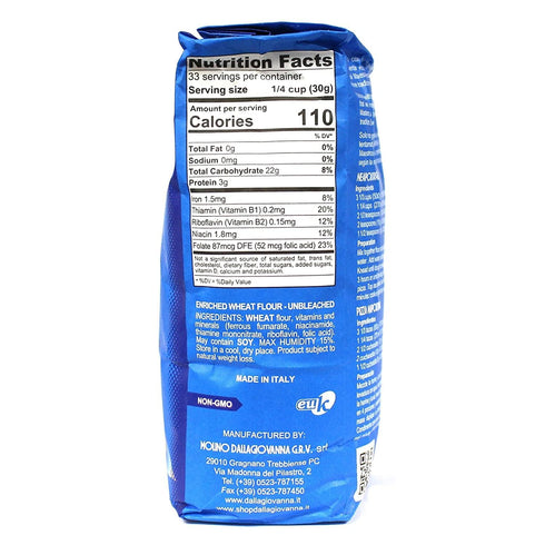 00 (11 lbs 5kg) Molino Dallagiovanna La Napoletana Tipo Pizza flour