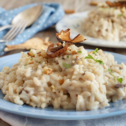 3-4 8.81 oz Giusto Sapore Italian Risotto - Porcini Mushroom - All Natural, Gluten Free, No Added Salt - Premium