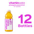 20 oz. 12 pack vitaminwater Zero Sugar Pineapple Passionfruit Re-hydrate Nutrient Enhanced Water Bev.