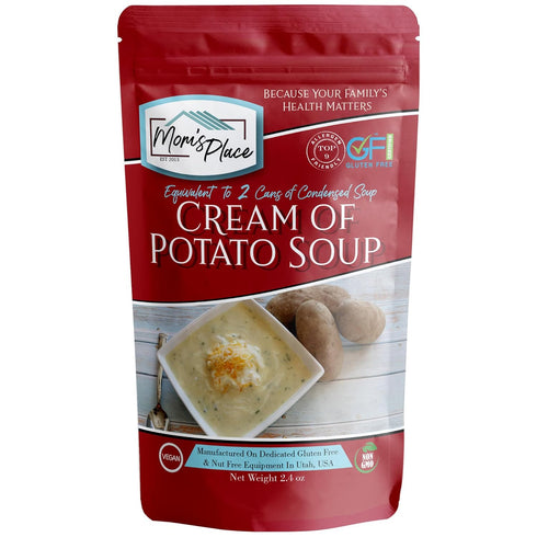 Moms Place Gluten-Free & Dairy Free Cream of Potato Soup Mix, Equal