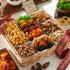 Broadway Basketeers Deluxe Sympathy Dried Fruit And Nuts Gift Basket - A
