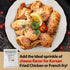 2.2 LB (1kg), 1 pack Foodrella Korean Taste Crispy Fried Chicken Cheese Seasoning Mix, Frying Powder Mix, Product