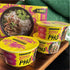 Generic 9 24.1 oz Vietnamese Pho Beef Noodle Soup, Gluten Free, Bowls with Chili Oil