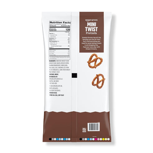 16 Oz Amazon Grocery, Mini Twist Pretzels