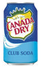 Canada Dry Club Soda Soft Drink, 12-Ounce (Pack of 24)