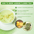 3oz/85g FullChea - Dried Jasmine Flowers, - Premium Edible Flowers Whole Buds - Non-GMO - Caffeine-free - Perfect