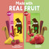 Pack 0.7 (Pack 20) BEAR Real Fruit Snack Splits - Gluten Free, Vegan, and Non-GMO - Variety (Apple/Strawberry
